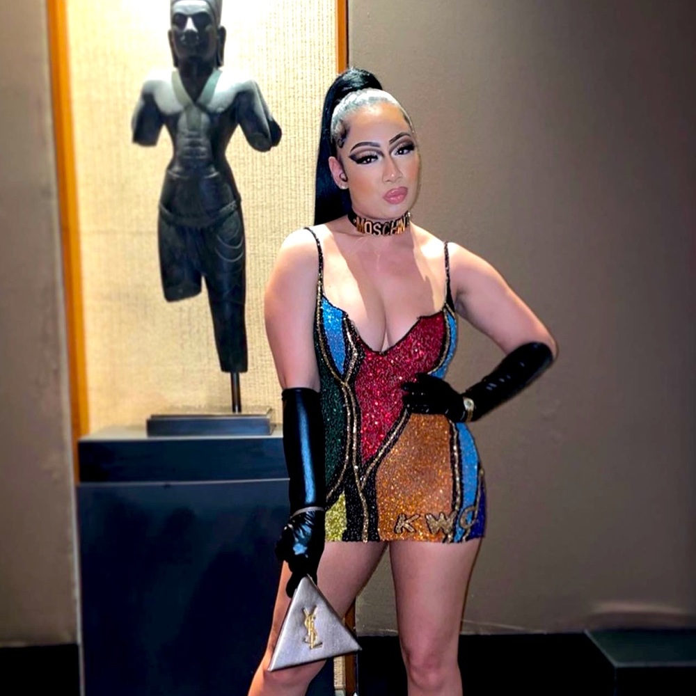 Custom designer dress